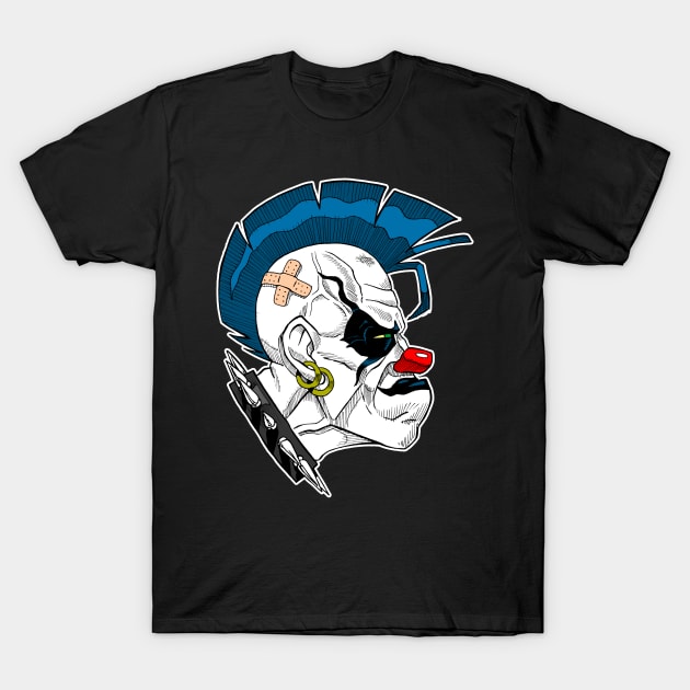 PUNK CLOWN T-Shirt by PEQ PIT